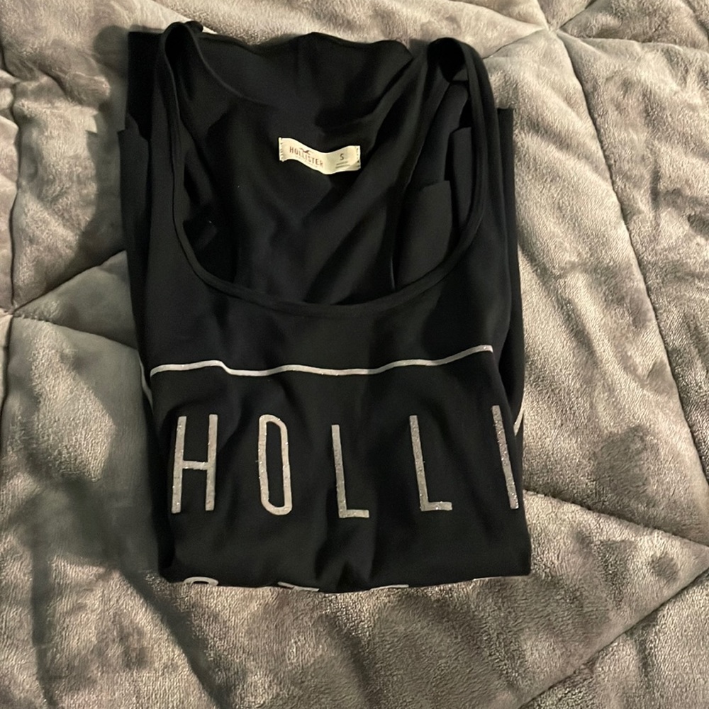 black tank top